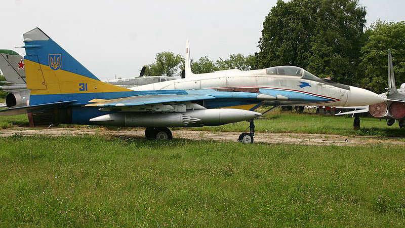 российские военные сбили два украинских истребителя МиГ-29 под Харьковом