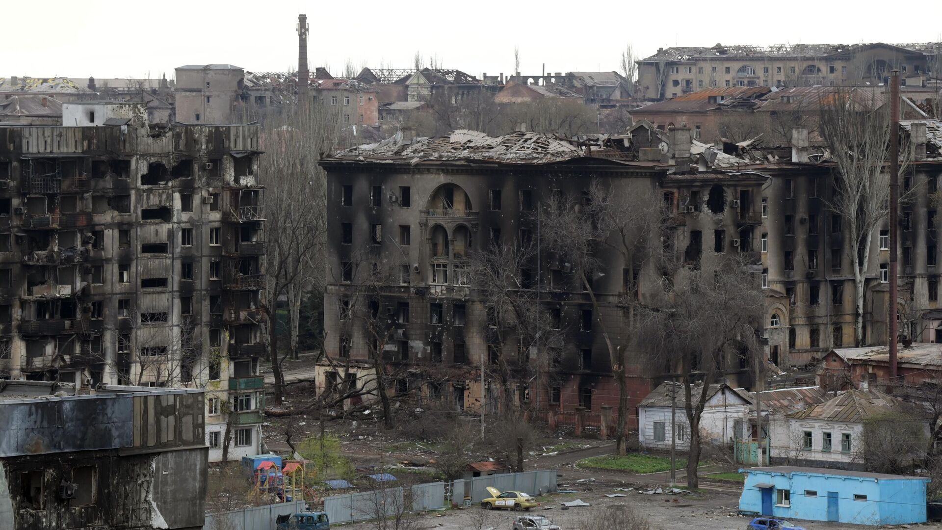 ВСУ оставили позиции в здании музея рядом с заводом «Азовсталь» в Мариуполе